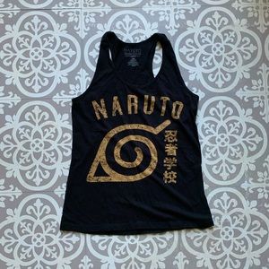 Naruto tank top black